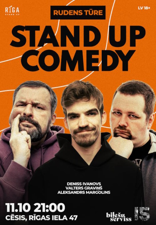 Stand Up izrāde Cēsīs