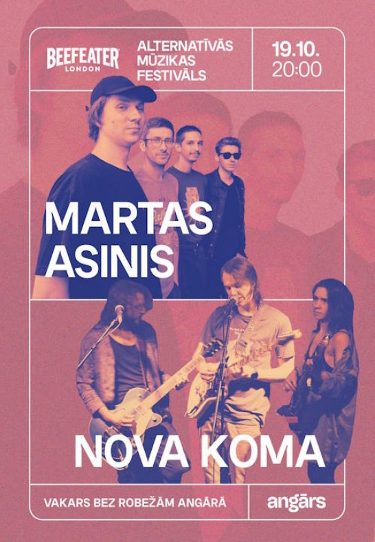 Alternatīvās mūzikas Minifestivāls: Martas Asinis // Nova Koma