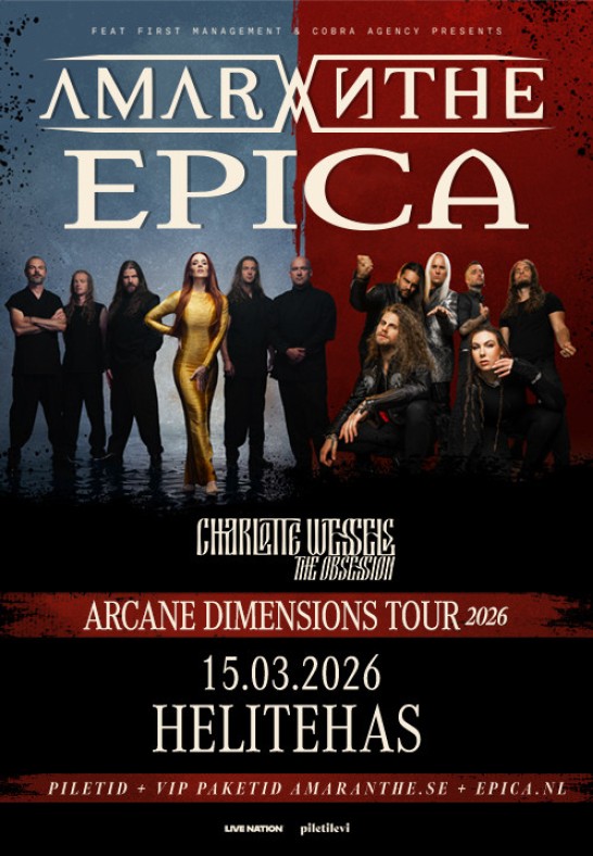 AMARANTHE & EPICA - Arcane Dimensions Tour 2026