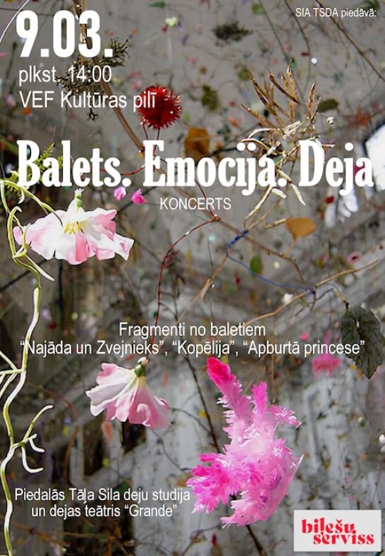 Koncerts 'Balets.Emocija.Deja'