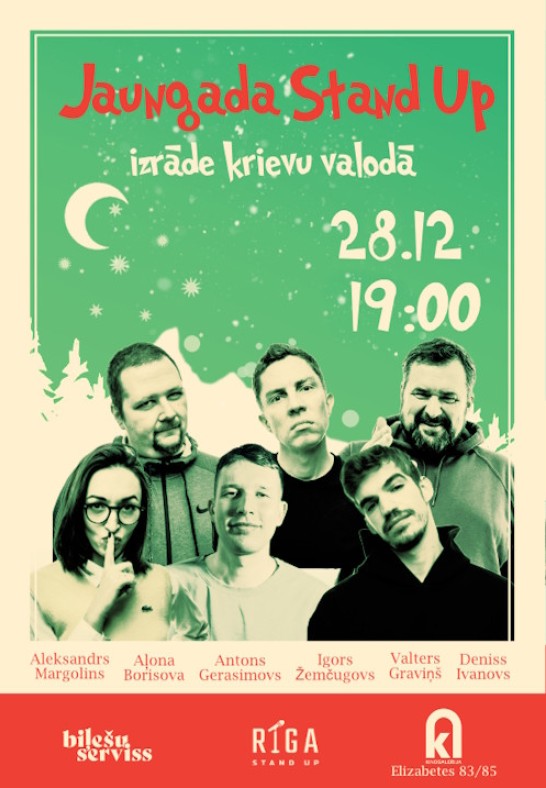 Riga Stand Up New Year izrāde