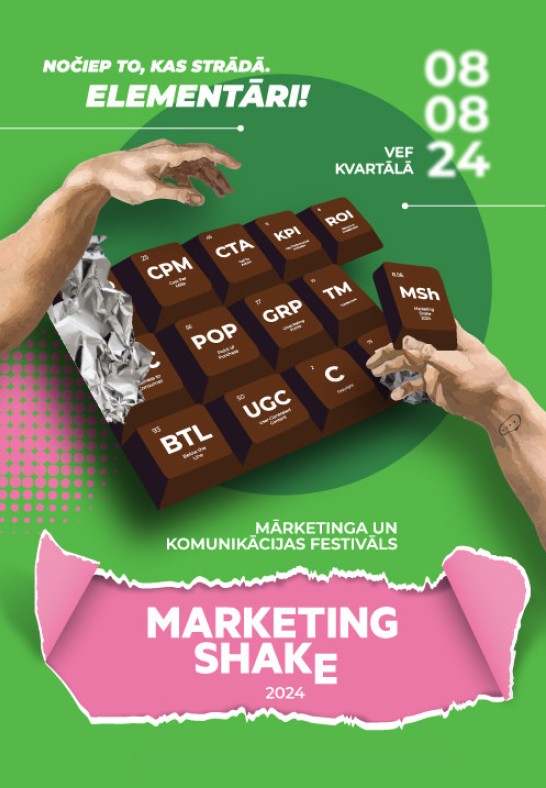 Marketing Shake 2024 mārketinga un komunikācijas festivāls