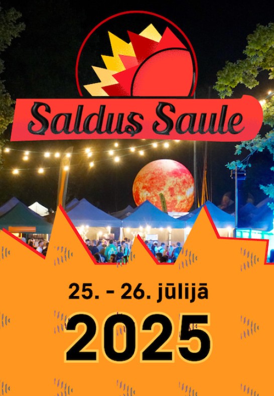 Divu dienu biļete - Festivāls Saldus Saule 2025